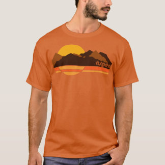 Aspen Retro 70s Toeristisch Souvenir T-shirt