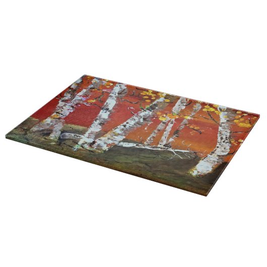 Aspen Serenity Glass Cutting Board Snijplank (Hoek)
