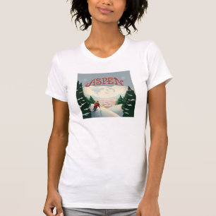 Aspen Skier Colorado T-shirt