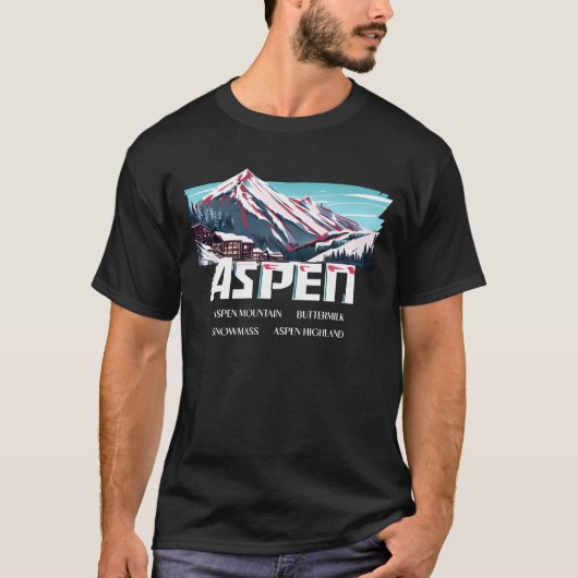 Aspen T-shirt (Voorkant)