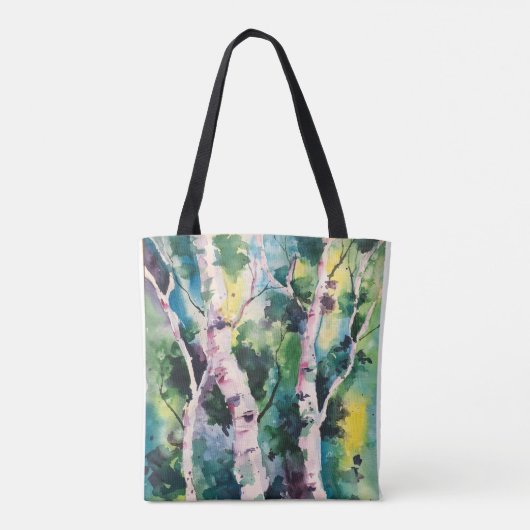 Aspen Tree Canvas tas (Achterkant)