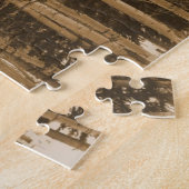 Aspen Tree Forest in de winter puzzel Legpuzzel (Zijkant)