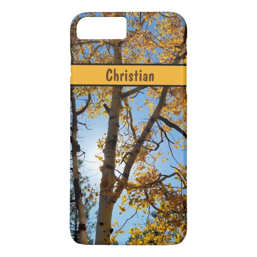 Aspen Tree Golden Herfst Foliage Arizona Case-Mate iPhone Case (Achterkant)