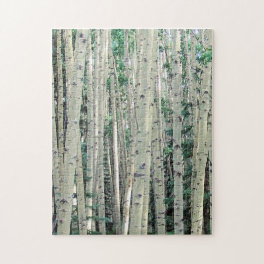 Aspen Tree Grove Puzzle Legpuzzel (Verticaal)