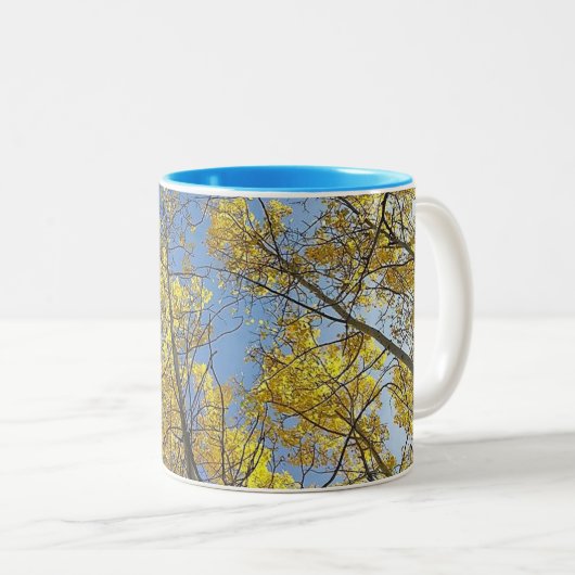 Aspen Tree Two Tone Mok (Voorkant rechts)