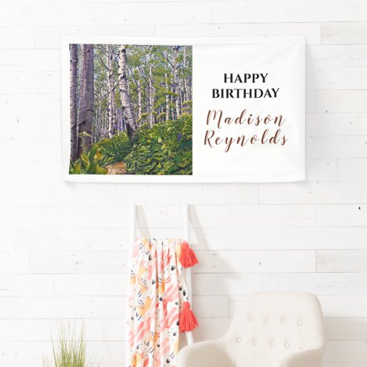 Aspen Tree Woodland Spandoek (Insitu)