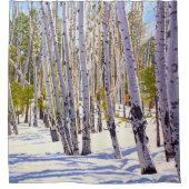 Aspen Trees dans la forêt Douche rideau (Devant)