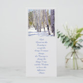 Aspen Trees in het bos (Staand voorkant)