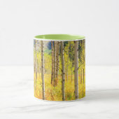 Aspen Trees in het najaar in de Rockies Mok (Midden)