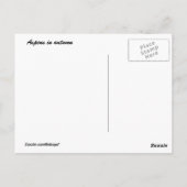 Aspen Trees in het najaar van het Briefkaart (Achterkant)