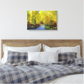 "Aspen Walkway", Automne, Toile Enveloppée (Insitu(Chambre))