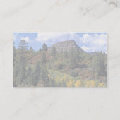 Aspens, Colorado Rockies Visitekaartje (Achterkant)