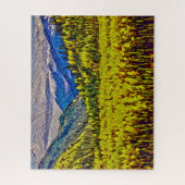 Aspens dorés et rochers Puzzle de grande taille (Vertical)