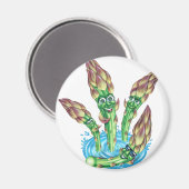 asperge magneet (Voorkant / Achterkant)