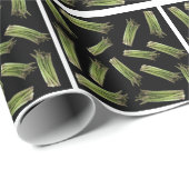 Aspergepatroon Cadeaupapier (Rol Hoek)