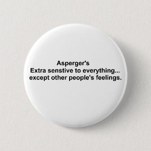 Asperger Ronde Button 5,7 Cm