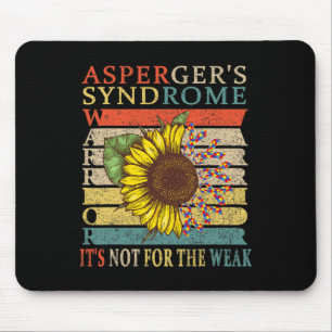 Asperger's Syndrome Warrior Muismat