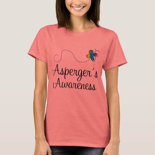 Aspergers T-shirt (Voorkant)