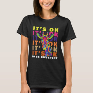 Aspergersyndroom IS OK OM VERSCHILLENDE AUTOMATISC T-shirt