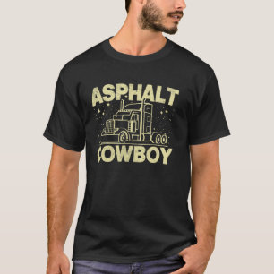 Asphalt Cowboy Vrachtwagen T-shirt