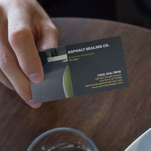 Asphalt Driveway Sealing Company Visitekaartje