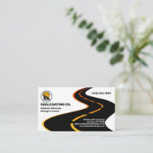 Asphalt Driveway Sealing Company Visitekaartje (Staand voorkant)