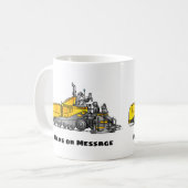 Asphalt Paver Mok, bouw Mok, Mok vrachtwagen (Voorkant links)