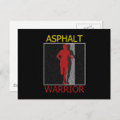 Asphalt Warrior Briefkaart (Voorkant / Achterkant)