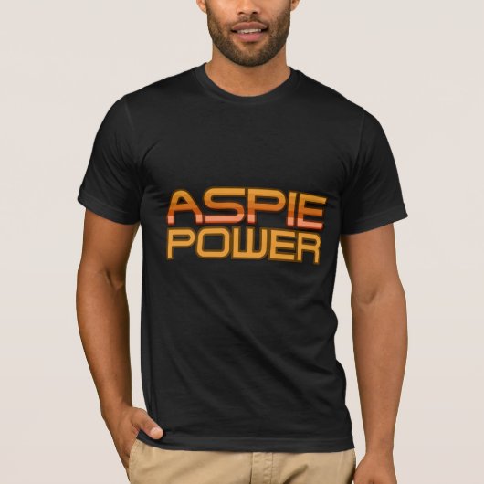 Aspie Power T-shirt (Voorkant)