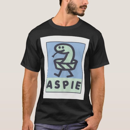 Aspie T-shirt (Voorkant)