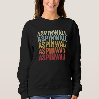 Aspinwall Pennsylvania Aspinwall PA Retro Vintage Trui