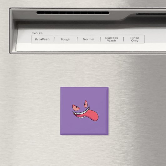 Aspirant Gengar Art Fridge Magnet : Conception Jou (In Situ (Lave-vaisselle))