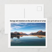 Aspirationele offertes van LANDSCAPE SCENERY Briefkaart (Voorkant / Achterkant)