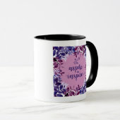 Aspire à inspirer la tasse de couleur violet (Devant droit)