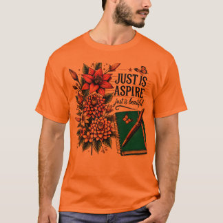Aspire Design met bloemen T-shirt