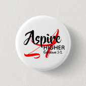 ASPIRE HOGER Inspire Monogram Christelijk Ronde Button 3,2 Cm (Voorkant)