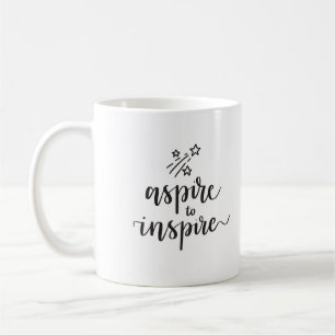Aspire naar Inspire Koffiemok