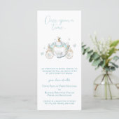 Asprincesesprookjeskoets Menu (Staand voorkant)