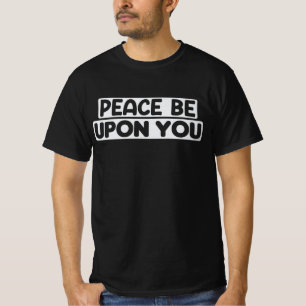 Assalamu Alaikum vreest u islamitisch Arabisch T-shirt