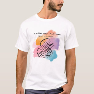 Assalamu'alaikum - Arabische kalligrafie T-shirt
