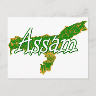 Assam Briefkaart