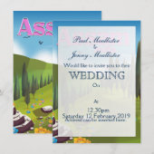 Assam India reisposter print. Kaart (Voorkant / Achterkant)