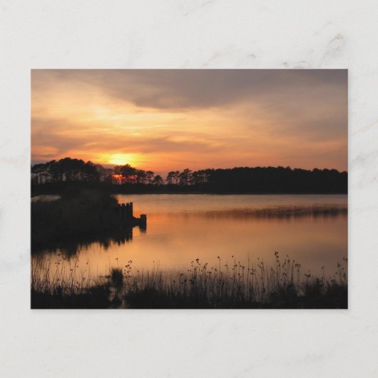 Assaoman Sunset Briefkaart (Voorkant)