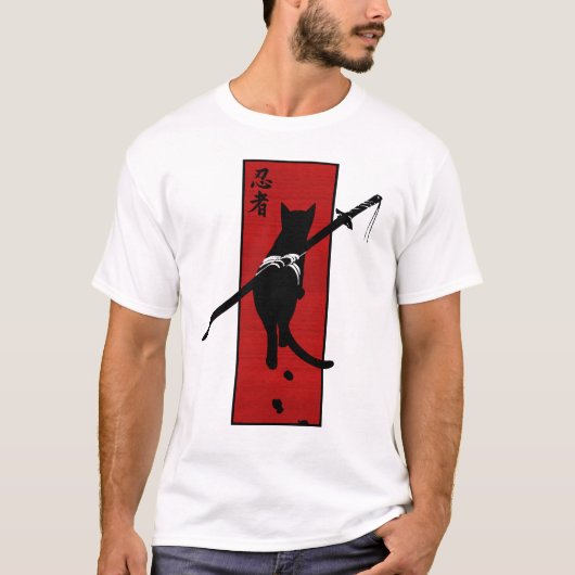 Assassin cat t-shirt (Voorkant)