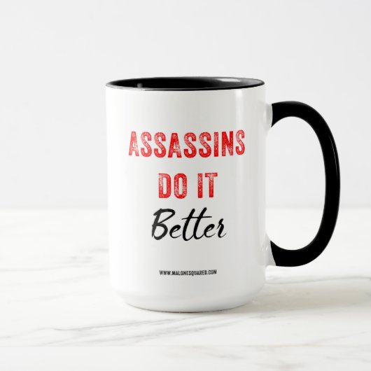 Assassin il améliorent la tasse de café (Droite)