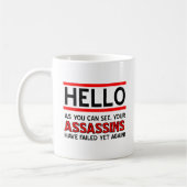 Assassins Échec Funny Mug (Gauche)