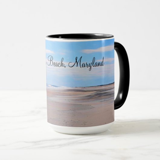 Assateague Beach Coffee Mug (Devant droit)