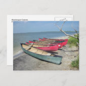 Assateague Canoes Briefkaart (Voorkant / Achterkant)