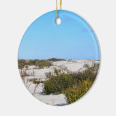 Assateague Island Beach Keramisch Kerstversiering Ornament (Links)