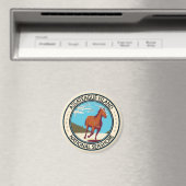 Assateague Island National Seashore Badge Magneet (Insitu (Vaatwasser))